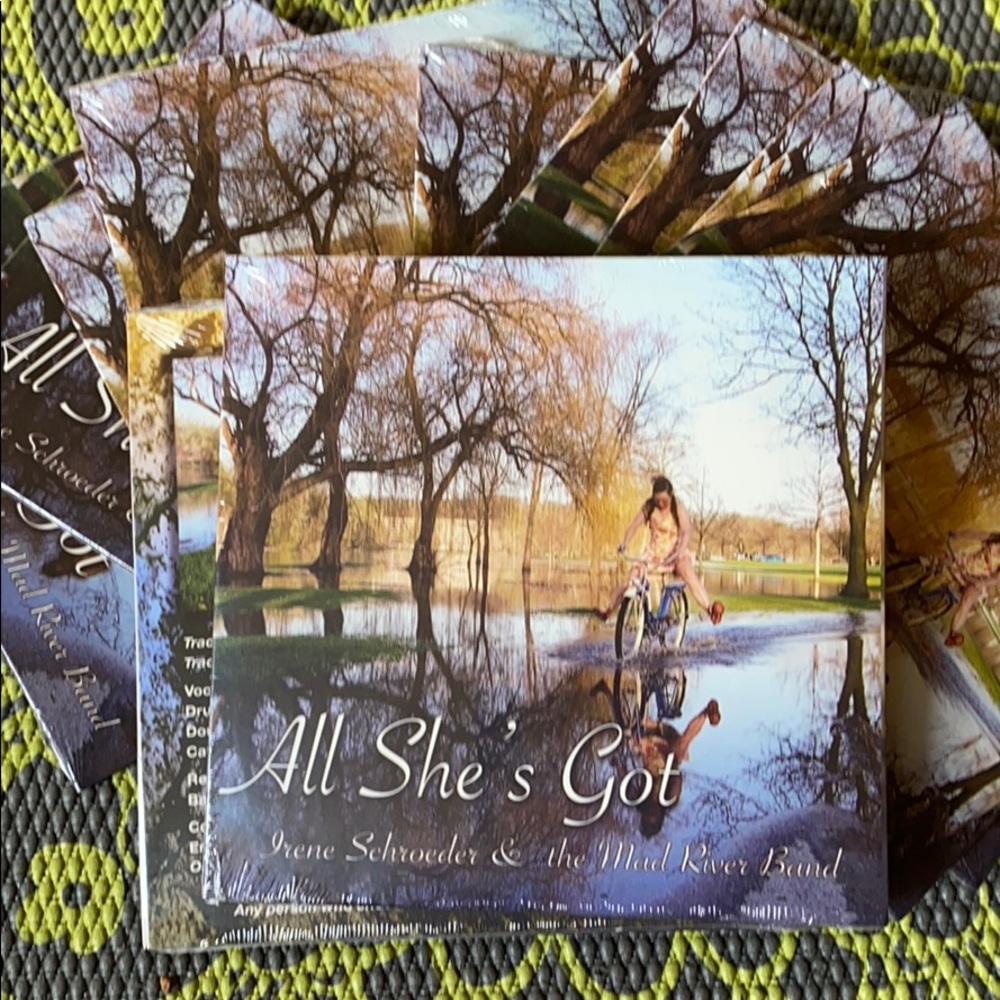CD “All She’s Got” Irene Jazz folk blues songs soaring clarinet licks AMAZING